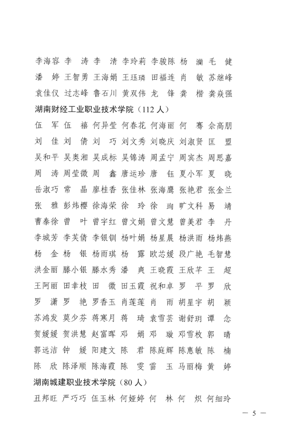 2022年湖南“專升本” 省內(nèi)生源建檔立卡畢業(yè)生報考資格審核結(jié)果的公示(圖5)