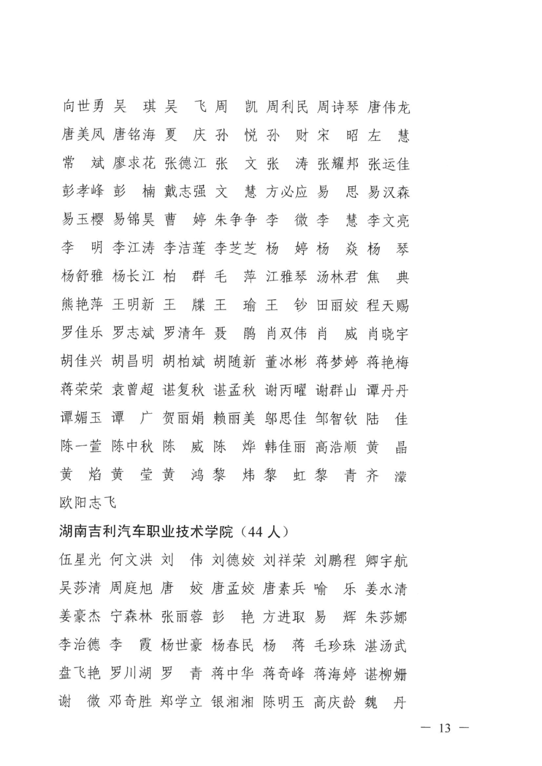 2022年湖南“專升本” 省內(nèi)生源建檔立卡畢業(yè)生報考資格審核結(jié)果的公示(圖13)