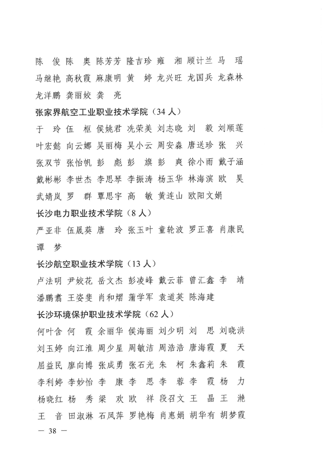 2022年湖南“專升本” 省內(nèi)生源建檔立卡畢業(yè)生報考資格審核結(jié)果的公示(圖38)