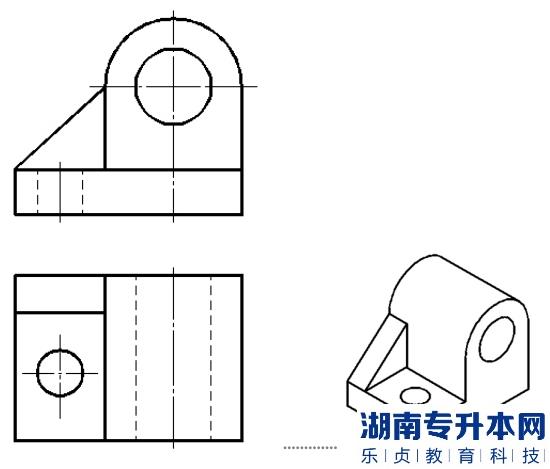 懷化學(xué)院專升本機(jī)械制圖考試題目