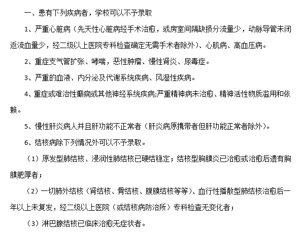 湖南專升本入學(xué)后體檢不合格 會被退學(xué)嗎？