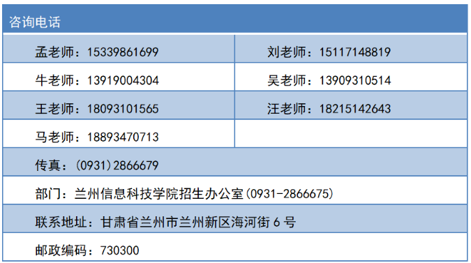 2023年蘭州信息科技學(xué)院專升本統(tǒng)一考試招生簡章發(fā)布！