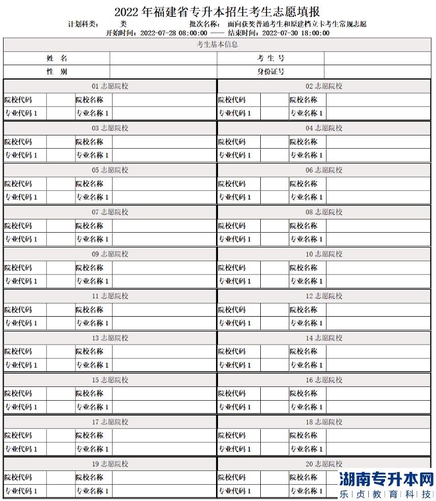 福建2023年專升本志愿填報步驟（圖文詳解）(圖5)