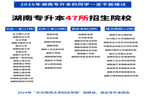 一文帶你了解湖南專升本，報名|備考本文全搞定